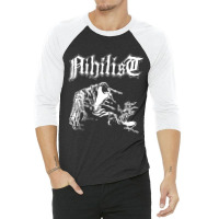 Nihilist 3/4 Sleeve Shirt | Artistshot