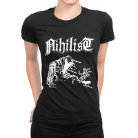 Nihilist Ladies Fitted T-shirt | Artistshot