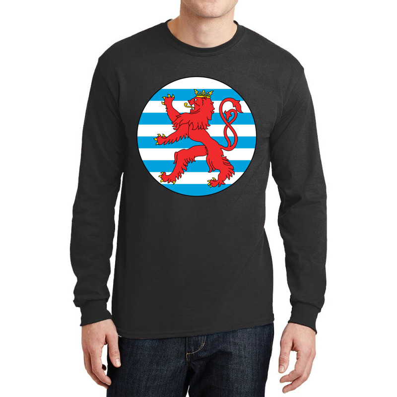 Luxembourg  Roundel Long Sleeve Shirts by cm-arts | Artistshot