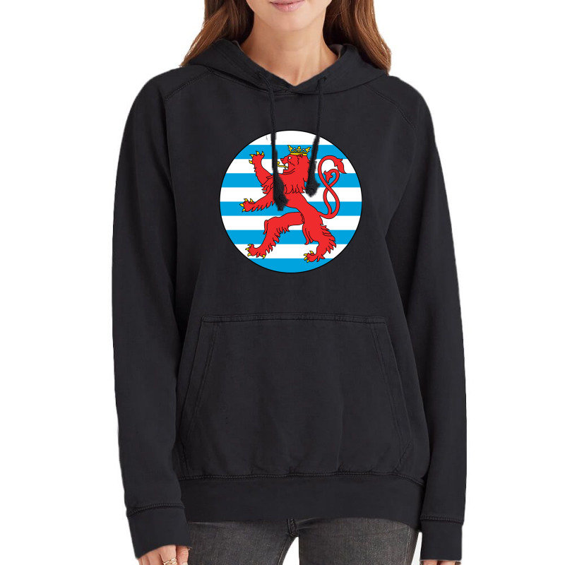 Luxembourg  Roundel Vintage Hoodie by cm-arts | Artistshot