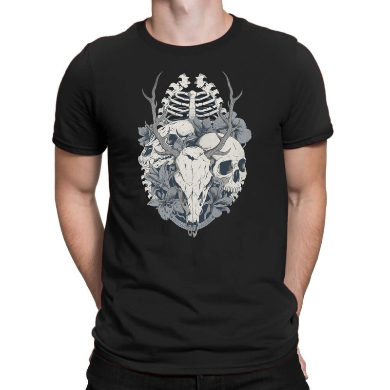 Pagan Skulls T-Shirt by fawazelmira | Artistshot