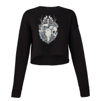 Pagan Skulls Cropped Sweater | Artistshot