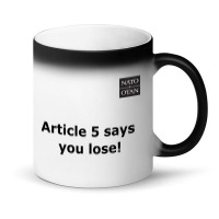 Nato Article 5 Magic Mug | Artistshot