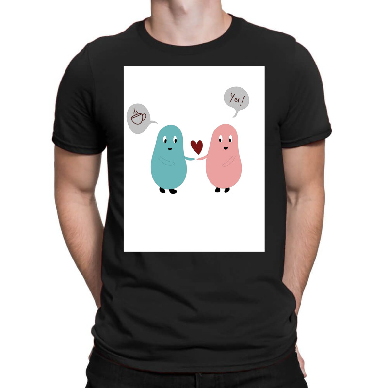 Cute Couple T-shirt | Artistshot