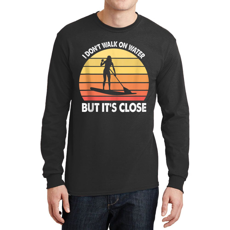 Stand Up Paddle Board Walk On Water Vintage Tank Top Long Sleeve Shirts | Artistshot