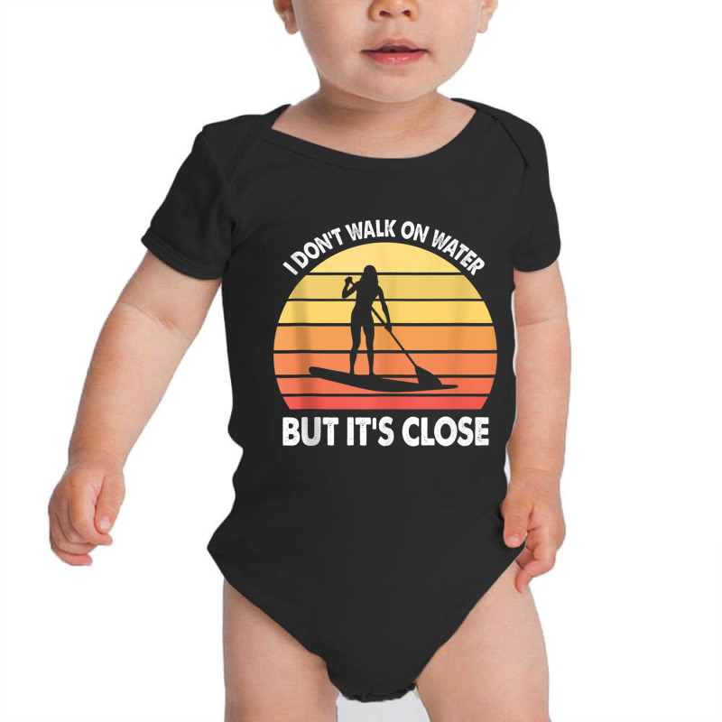 Stand Up Paddle Board Walk On Water Vintage Tank Top Baby Bodysuit | Artistshot