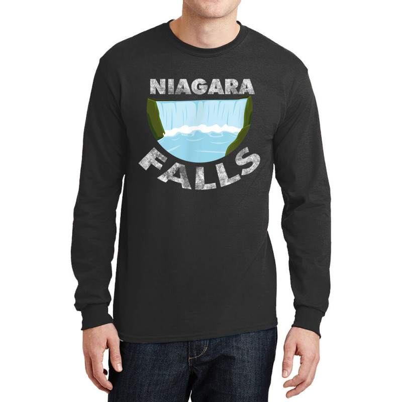 Vintage Niagara Niagra Falls National Park New York T Shirt T Shirt Long Sleeve Shirts | Artistshot