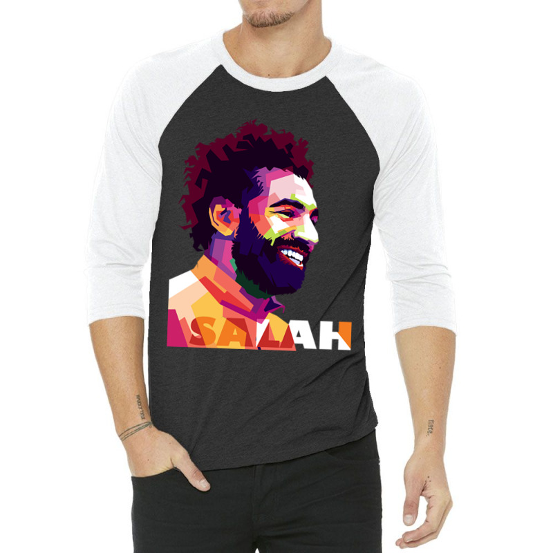 Mohamed Salah Liverpool Fcmohamed Salah By Primera Galery Classic 3/4 Sleeve Shirt | Artistshot