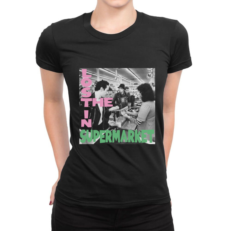 Lost In The Supermarket Ladies Fitted T-Shirt by AdamJacobThielman | Artistshot