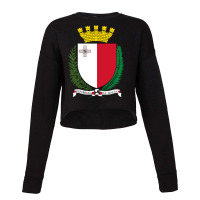 Coat Of Arms Of Malta Cropped Sweater | Artistshot