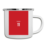 Mohammed Salah Liverpool 202122 Home Kit Graphic Camper Cup | Artistshot