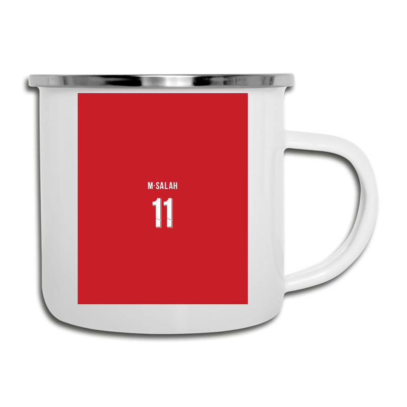 Mohammed Salah Liverpool 202122 Home Kit Graphic Camper Cup | Artistshot