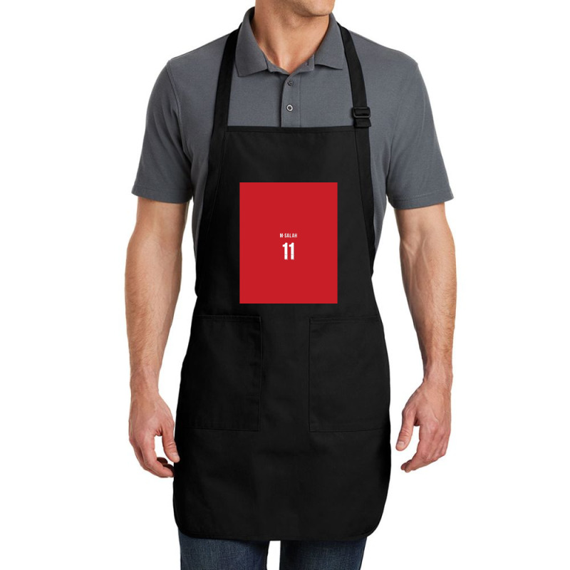 Mohammed Salah Liverpool 202122 Home Kit Graphic Full-length Apron | Artistshot