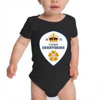 Derbyshire County Cricket Club Baby Bodysuit | Artistshot