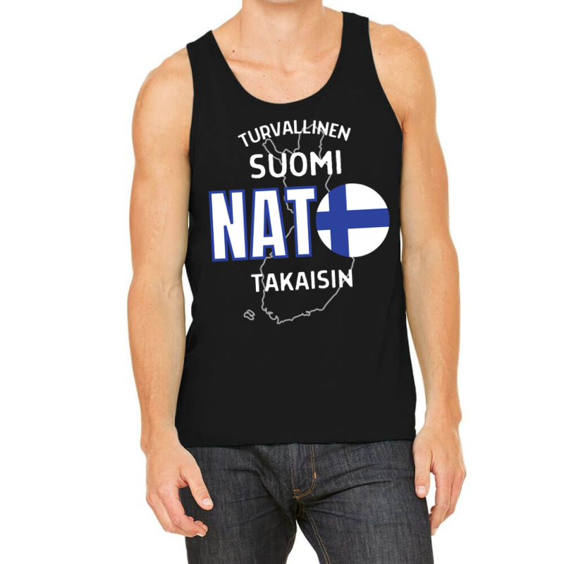 Nato Makes Finland Safe Again Tank Top by cm-arts | Artistshot