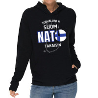 Nato Makes Finland Safe Again Lightweight Hoodie | Artistshot