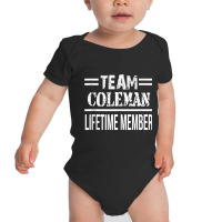 Team Coleman Lifetime Member Long Tank Top Baby Bodysuit | Artistshot