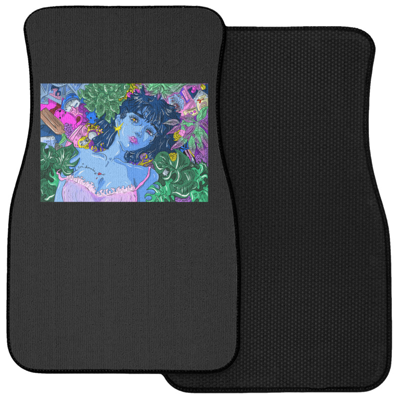 Perfect Blue Misa Illustration Front Car Mat | Artistshot