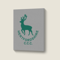 Berkshire County Cricket Club Portrait Canvas Print | Artistshot