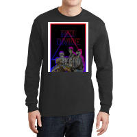 Red Divide  Retrowave Graphic Long Sleeve Shirts | Artistshot