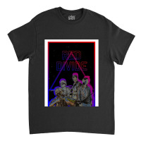 Red Divide  Retrowave Graphic Classic T-shirt | Artistshot