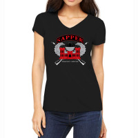 Us Army Combat Engineers Sapper Women's V-neck T-shirt | Artistshot