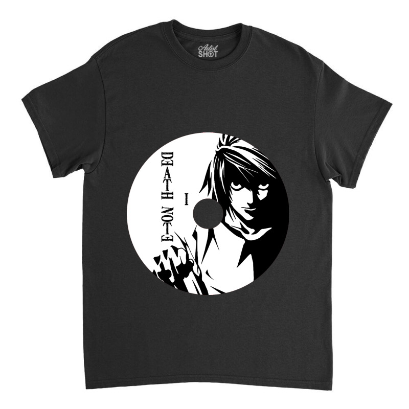 Note Lawliet Vintage Shilluet Classic T-shirt by MikeKCortez | Artistshot