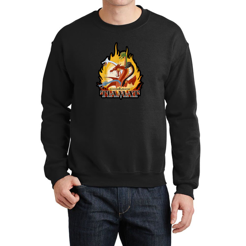 Dragon Fire Crewneck Sweatshirt by cm-arts | Artistshot