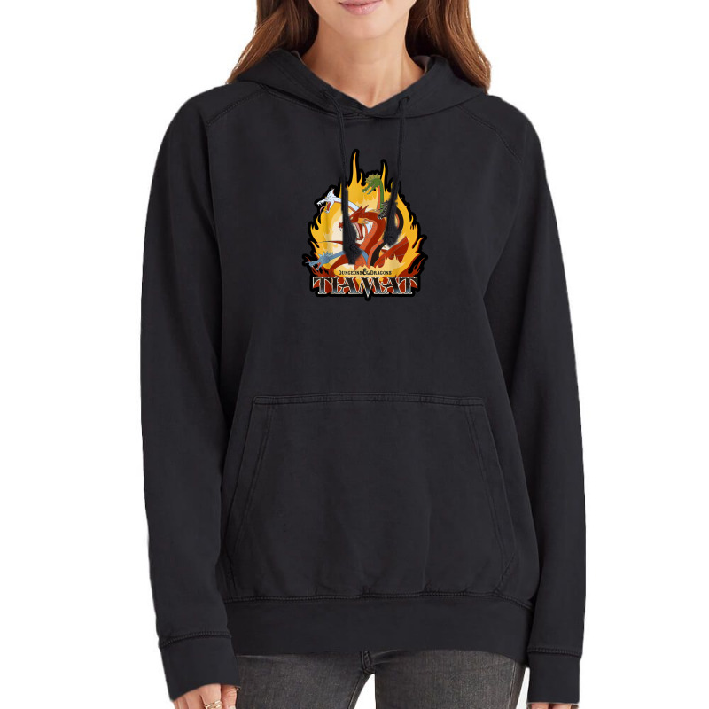 Dragon Fire Vintage Hoodie by cm-arts | Artistshot