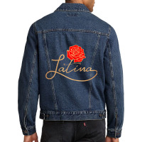 Womens Womens Latina Latinx Best Gift Rose Cute Hispanic Shirt Men Denim Jacket | Artistshot