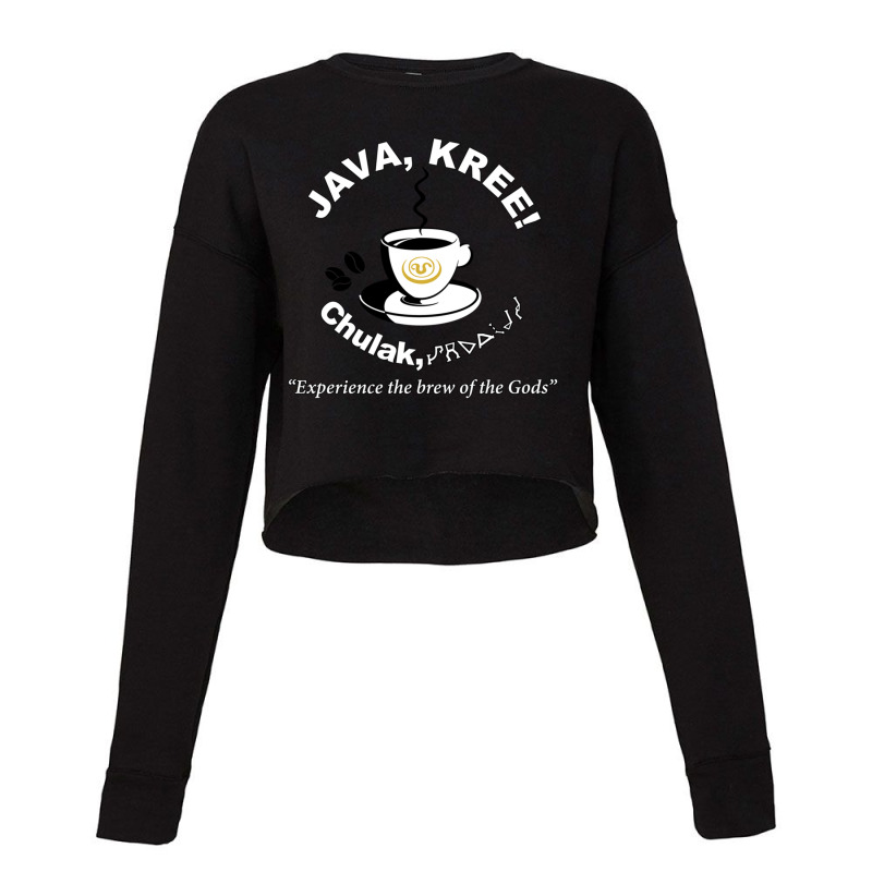 Java, Kree! Cropped Sweater by cm-arts | Artistshot