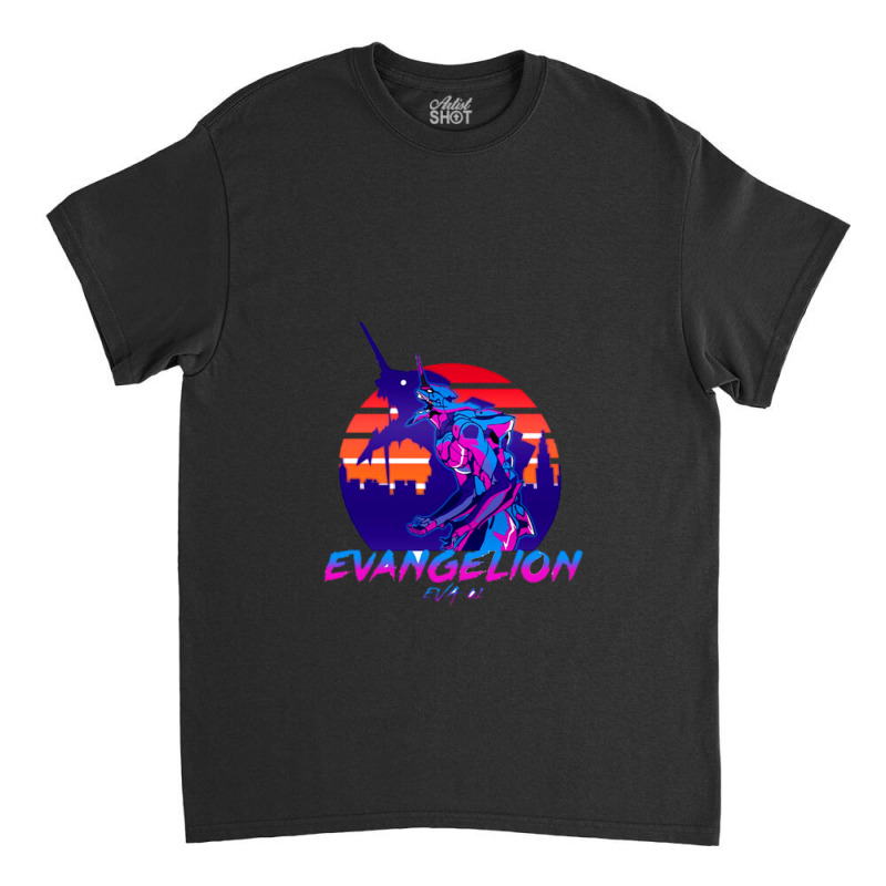 Evangel Unit Eva 01 Classic T-shirt by MikeKCortez | Artistshot