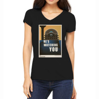 Dalek Time War Propaganda Poster 2 Women's V-neck T-shirt | Artistshot