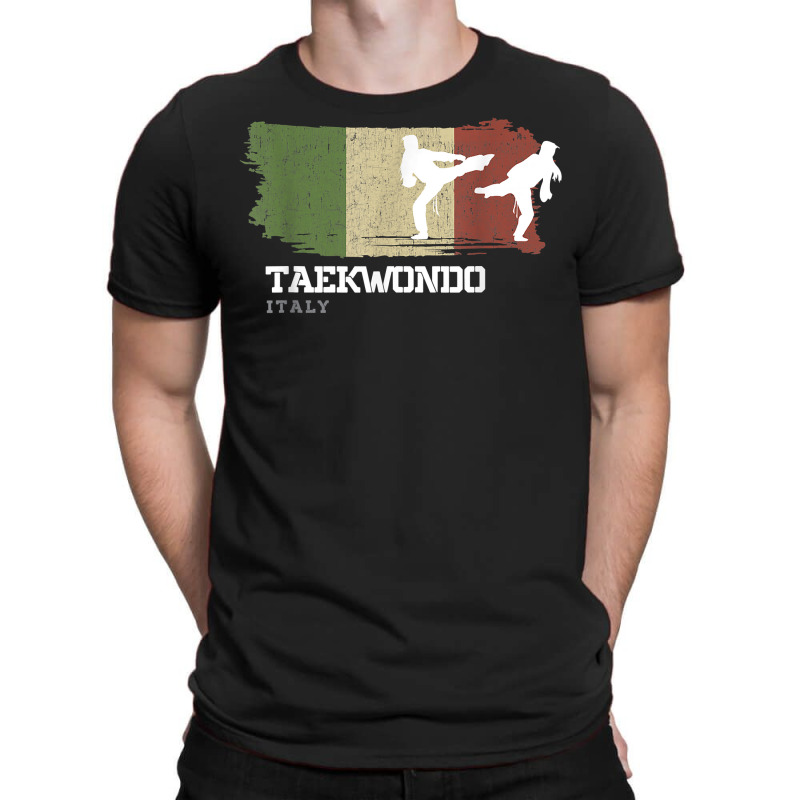 Womens Taekwondo Italy Combat Sports Martial Arts T Shirt T-shirt | Artistshot