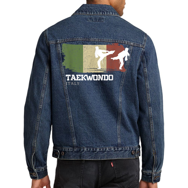 Womens Taekwondo Italy Combat Sports Martial Arts T Shirt Men Denim Jacket | Artistshot