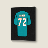 Isaiah Prince Jersey Portrait Canvas Print | Artistshot