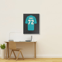 Isaiah Prince Jersey Portrait Canvas Print | Artistshot