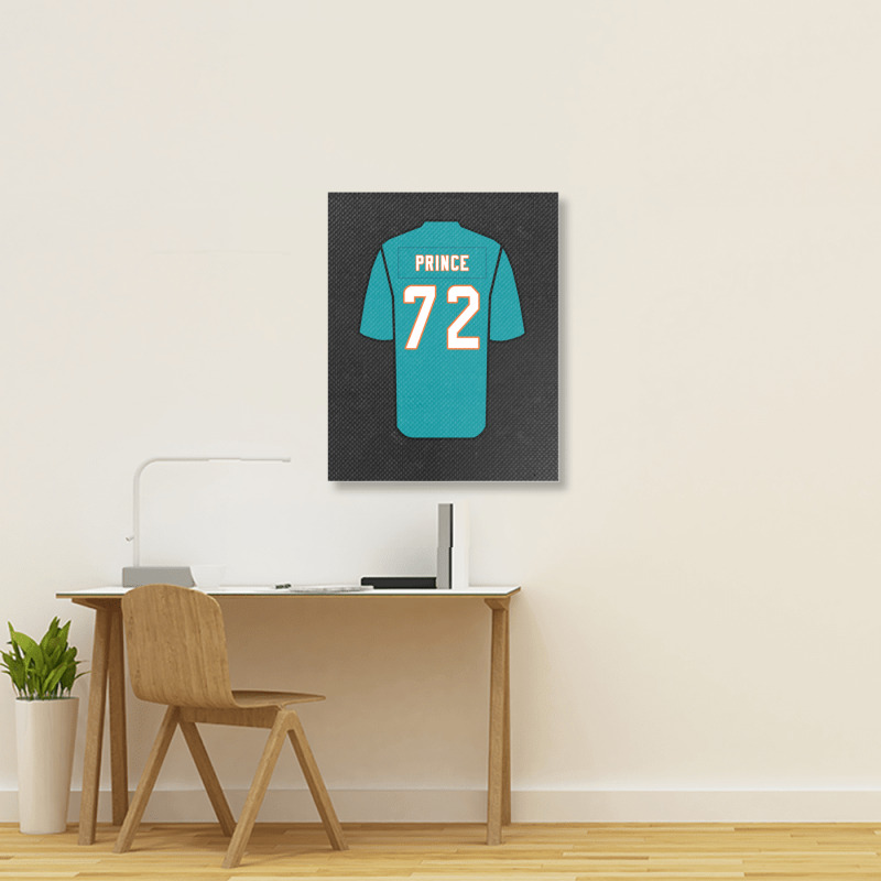 Isaiah Prince Jersey Portrait Canvas Print | Artistshot