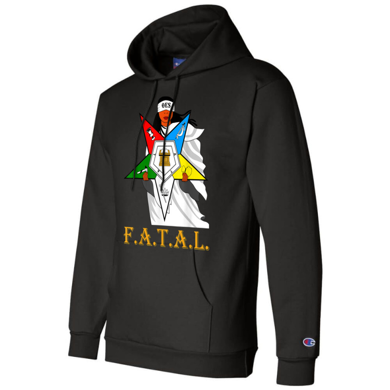 Oes Fatal Sister With Eyes Mask Eastern Star Mother S Day Champion Hoodie by KaseyReyes | Artistshot