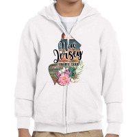 New Jersey In My Soul Youth Zipper Hoodie | Artistshot