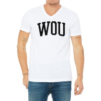 Wou Arch Vintage College University Alumni Style T Shirt V-neck Tee | Artistshot