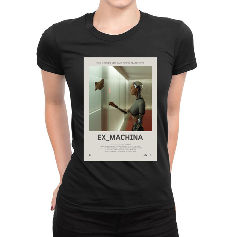 Ex Machina Minimalist Ladies Fitted T-Shirt by cm-arts | Artistshot