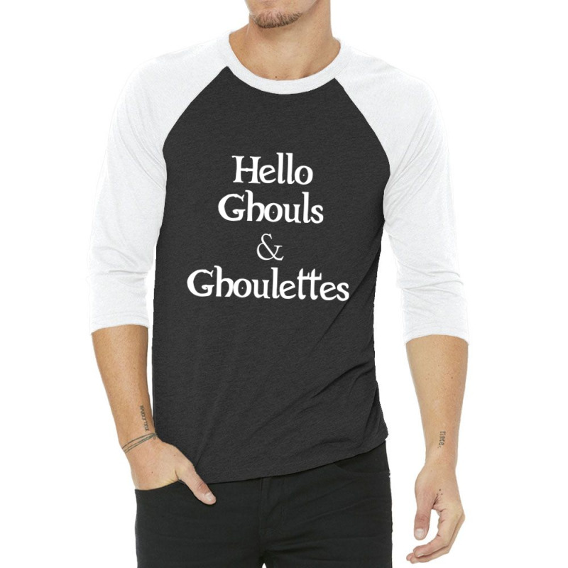 Hello Ghouls And Ghoulettes! Gospel Of Ghost Show Intro 3/4 Sleeve Shirt by cm-arts | Artistshot