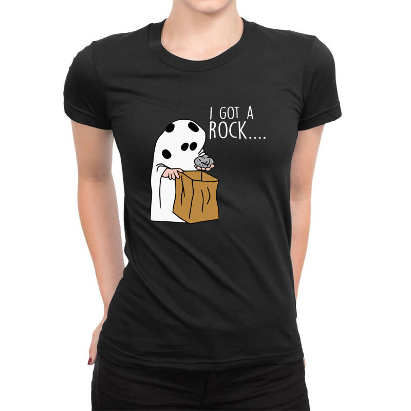 I Got A Rock Ladies Fitted T-Shirt by cm-arts | Artistshot