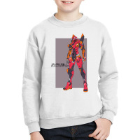 Neon Genesis Evangelion Anime Eva Unit 02 Youth Sweatshirt | Artistshot