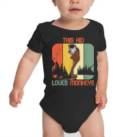 Tamarin Monkey Lover Marmoset Biologist South America T Shirt Baby Bodysuit | Artistshot