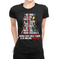 Principal   Highschool Elementary Headmaster Headmistress T Shirt Ladies Fitted T-shirt | Artistshot