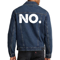 No Tee Shirt T Shirt Men Denim Jacket | Artistshot