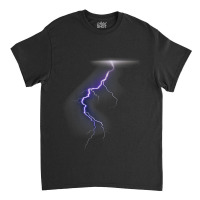 Lightning Thunder Lightning Bolt Storm Cloud Strikes Classic T-shirt | Artistshot