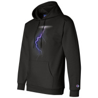 Lightning Thunder Lightning Bolt Storm Cloud Strikes Champion Hoodie | Artistshot